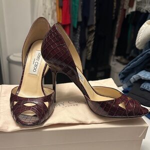 Jimmy Choo Peep Toe